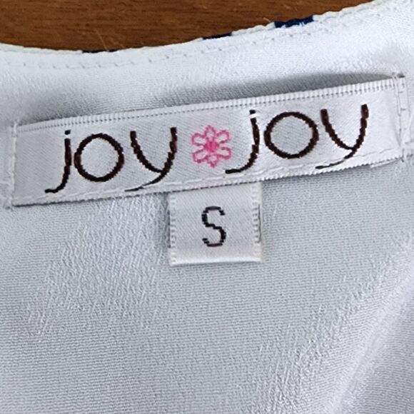 JOY JOY WOMEN'S PULL OVER SPAGETTI STRAPS AZTEC PRINT LINED DRESS SIZE SMALL - Picture 5 of 6